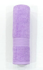 Bombay Dyeing Tulip Premium Cotton Large Size Bath Towel 500 Gsm (Purple)