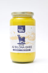 Premium A2 Gir Cow Ghee By Kind Earth | Traditional Bilona Method Curd Churned Pure Desi Ghee Good For Health | 2 Litre (1 Litr * 2) 67.6 Ounce