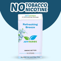 Ayurvedic Herbs Tobacco Alternatives, Non Addictive | Refreshing Breeze Flavour 40 Sticks - Tobacco And Nicotine Free