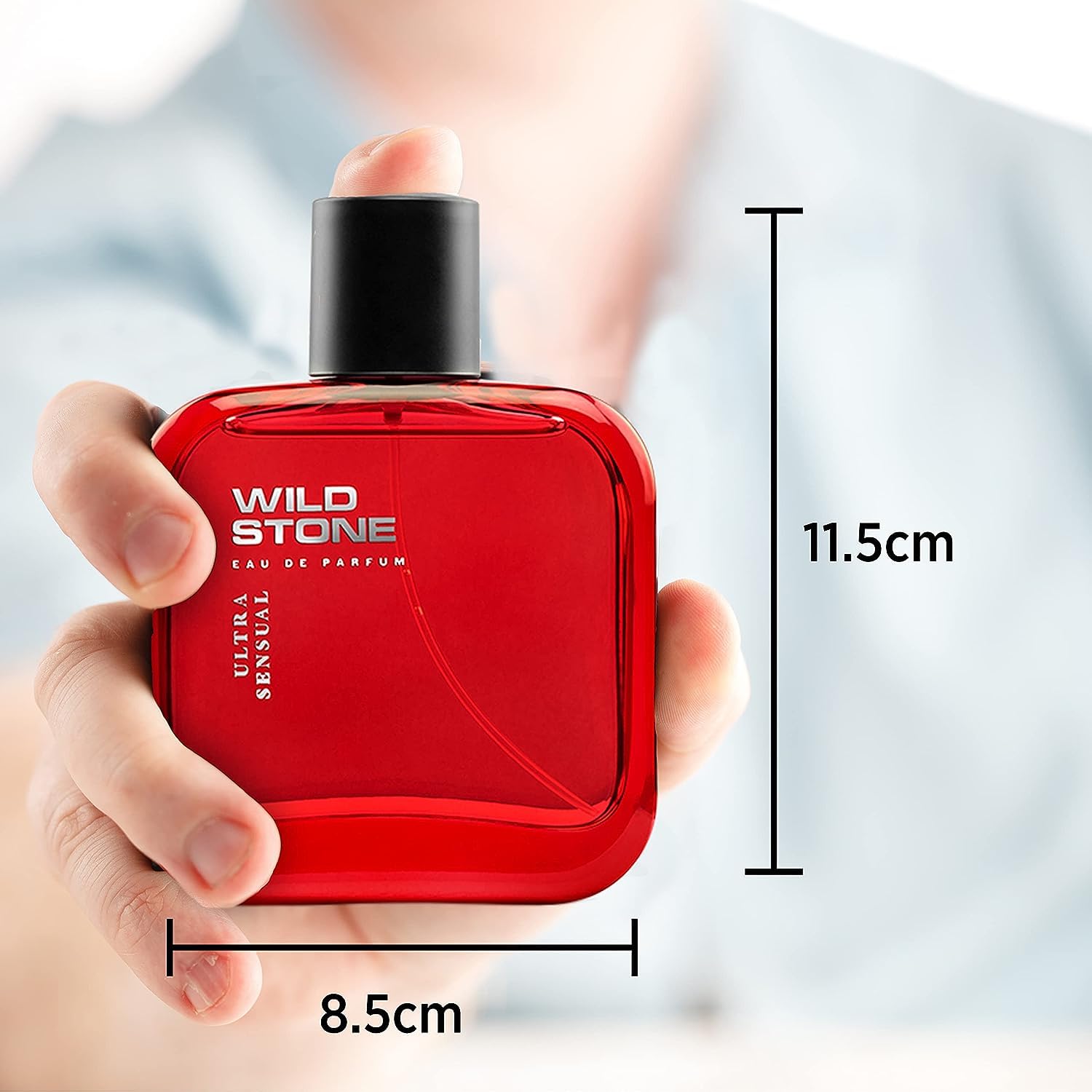 Wild Stone Ultra Sensual Long Lasting Men Eau De Perfume 100ml 3.4 Fl.oz. | Perfect For Partywear Fragrance