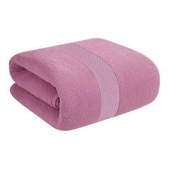 House Of Terry 100% Cotton Bath Towel 450 Gsm | Quick Dry, Soft & Absorbent, Fade-Resistant, Skin-Friendly For Men & Women Towel (Lilac)