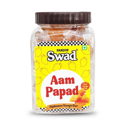 Panjon Swad Aam Papad Candy 400gm, (Sweet Mango Flavor Treats) | Jar Pack