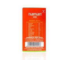 Organic Desi Pure Ghee By Naman | Delicious & Nutrients Healthy Desi Ghee Good For Sweets | (500ml) 16.9 Ounce | Box Pack