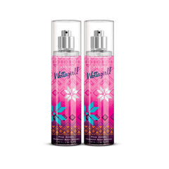 Layer'r Wottagirl Pink Angel Fragrant Body Splash For Women | Long Lasting Fresh Fragrance 135ml 4.56