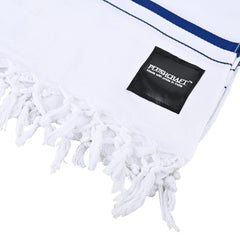 Plushcraft 100% Pure Cotton White Towel | Soft & Absorbent Quick-Dry Bath Towel