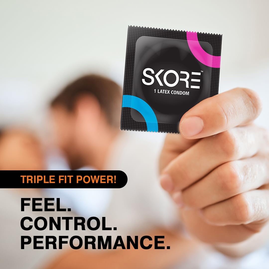 Skore Skin Fit Ultra-Thin Condoms - 1 Pack (10 pieces)