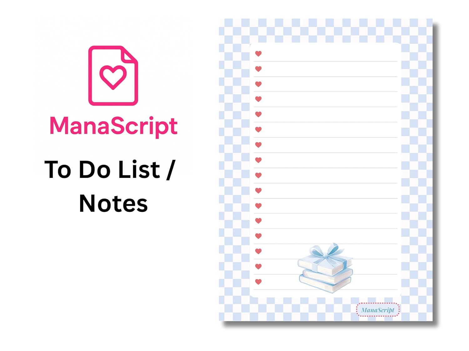 A5 Notes/To Do List Notepad, Beautiful Daily Checklist Pad, Tear-Off Sheets (Blue books) Pack Of 1