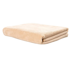 Hokipo Super Soft Microfiber Bath Towel 450 Gsm Large Cream (IN-641-CRM)