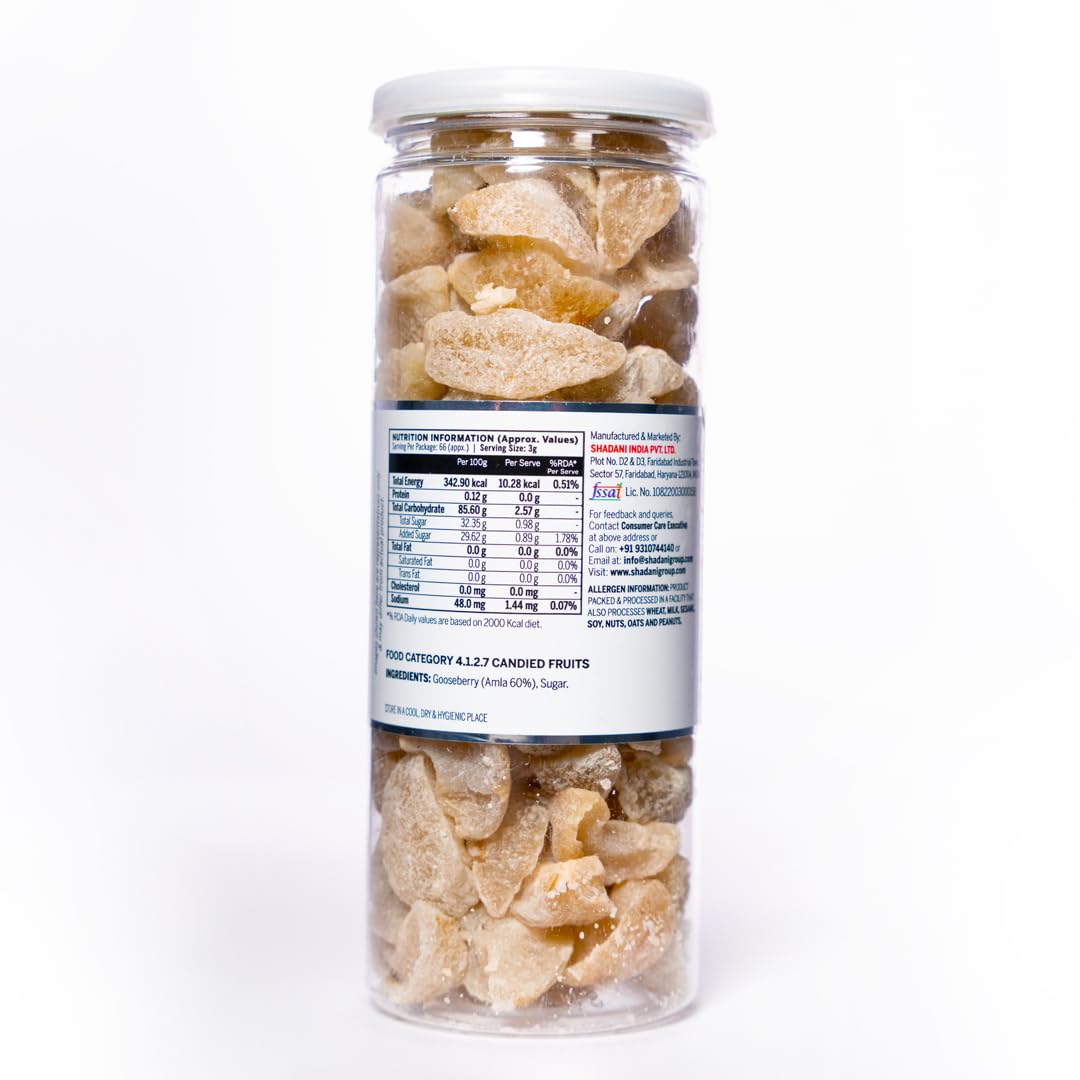 Shadani Sweet Gooseberry Candy (200gm), Meetha Dried Amla Candy
