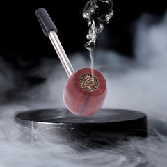 Ayurvedic & Organic Herbs Mix For Smoking, Herbal Mixture Smoking Blend No Tobacco No Nicotine 30g - Smoking Wooden Pipe Smoking Accessories Kit