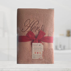 Regency India Indoor His Bath Towel 500 Gsm | Bathing Towel For Gift Newlyweds (Walnut Brown)