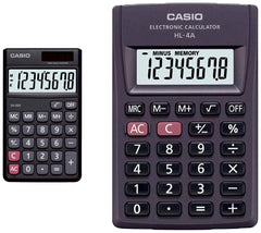 Casio SX-300-W Portable Calculator & Casio HL-4A Portable Calculator, Extra Small Size | Pocket Size Calculator
