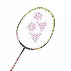 Yonex MUSCLE POWER 55 LIGHT Graphite Strung Badminton Racket, 4u 5, Colour - Light Green