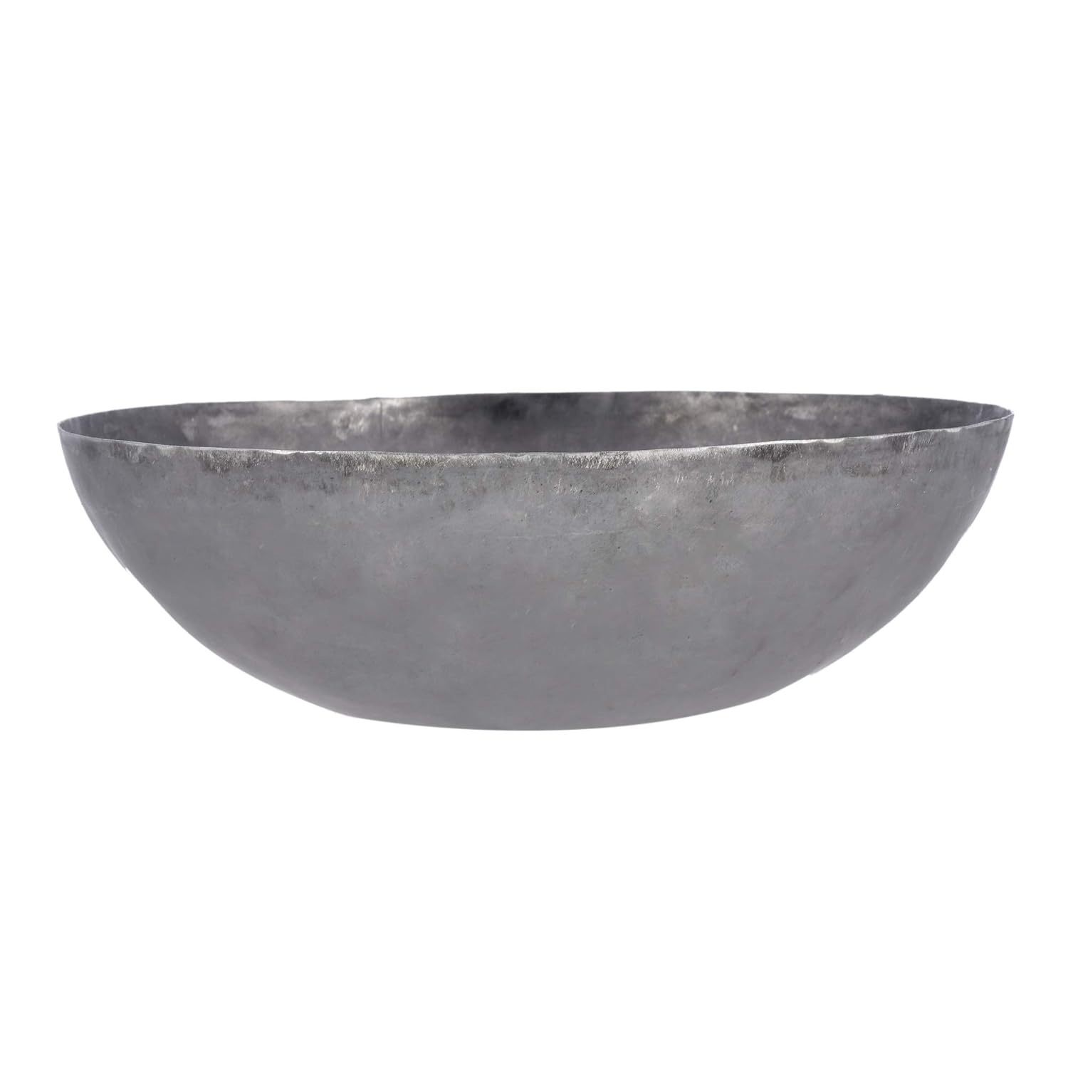 Pure Black Iron Heena Bowl For Henna Mehndi Paste | Hair Colour Bowl For Long Hair 7.5 Inches + Free 1 Hair Colour Brush