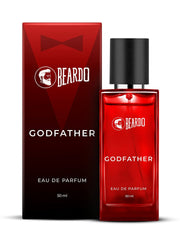 Beardo Godfather Eau De Parfum 50ml 1.6 Fl.oz. | Best Suited For Officewear Perfume | Long Lasting Fragrance