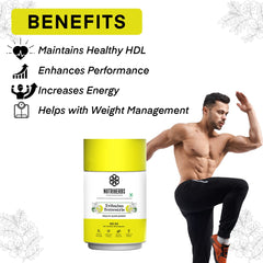 Nutriherbs Tribulus Terrestris Gokshura Capsules 800mg Men's Health & Testosterone Support Natural Energy, Stamina, & Performance Booster, Organic Gokshura Fruit | 60 Capsules 100gm 0.2lbs