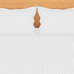 Perfect Double Bedsheets For Queen Size With Two Pillow Cover - 88 X 100 Inches, White | Soft & Breathable, For Bedroom & Gifting