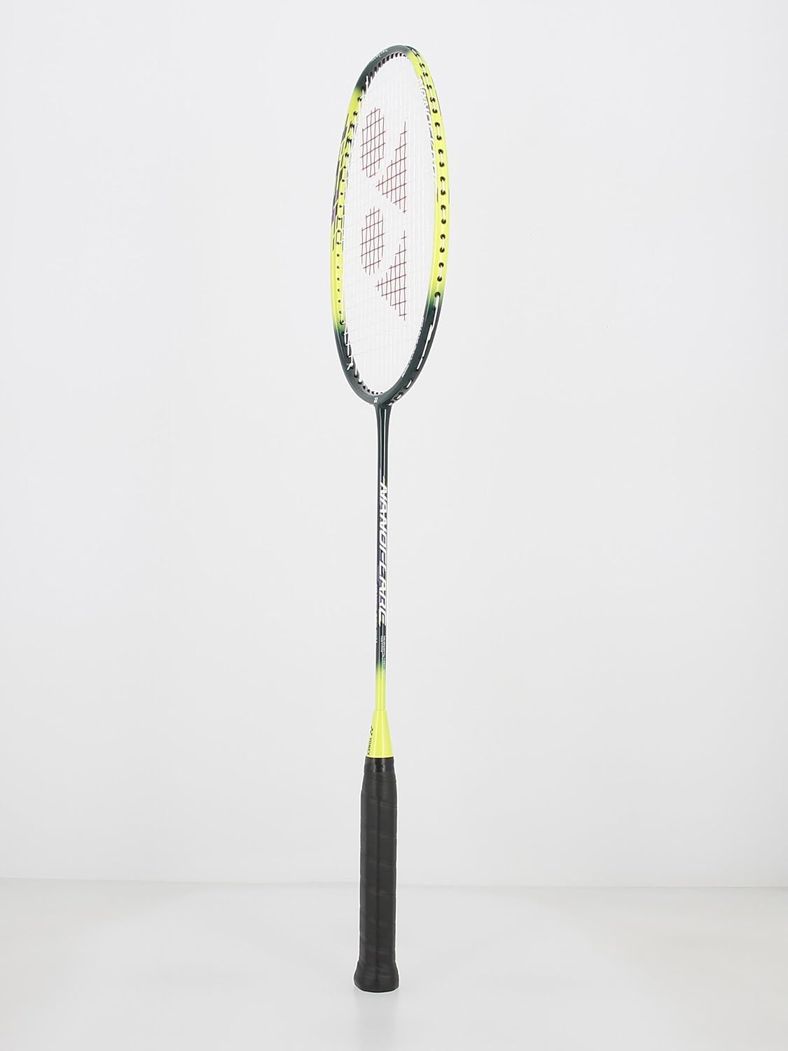 Yonex NANOFLARE 001 Graphite Badminton Racquet, 5u 4g Smash Speed, Colour - Green & yellow   Grip Size - 4 1/4 inches