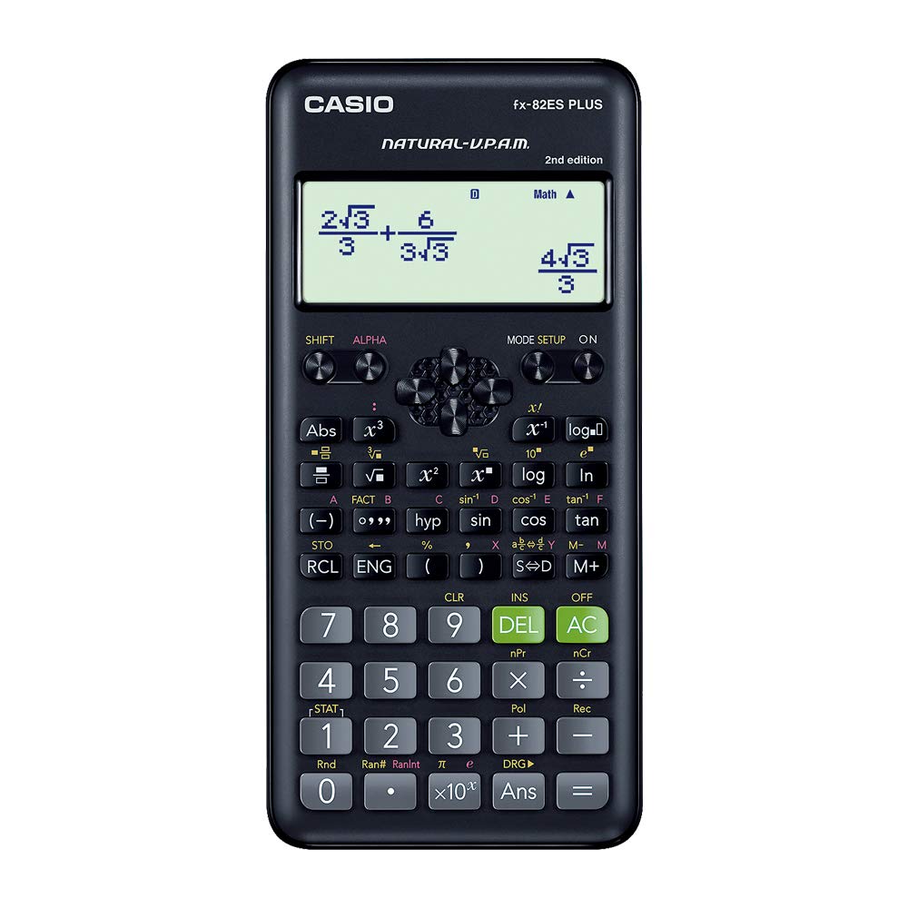 Casio Scientific Calculator & Casio 2nd Gen Scientific Calculator | 10 Digit Mantissa + 2 Digit Exponential Display