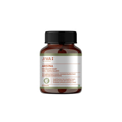 Jiva Arjuna Tablets Promotes Heart Health, Effective In Removing Blood Impurities, Provide Essential Nutrients To Nourish Heart | 60 Tablets 100gm 0.2lbs Each Pack Of 2