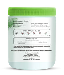 Lazal Plant Based Vitamin D3+ With Calcium, Vitamin K2 & Mk-7 For Stronger Bones, Joints & Muscles For Men & Women | 150 Capsules , 200gm 0.4lbs