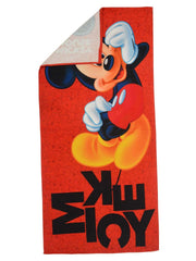 Athom Living Mickey Mouse Kids Cotton Bath Towel 300 Gsm | Superhero Themed Soft & Absorbent Towel