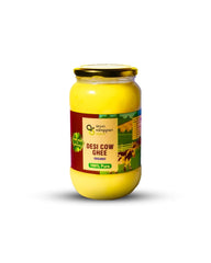 100% Natural Desi Cow Ghee By Arjun Samppan Organic | Traditional Bilona Method Natural Rich Flavor And Aroma Healthy Desi Ghee For Bones Health | (2 Litre) 67.6 Ounce | Jar Pack