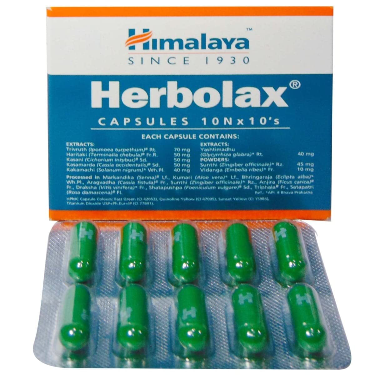 Himalaya Herbolax Tablets, Can Help Manage Chronic Constipation | 10 Tablets