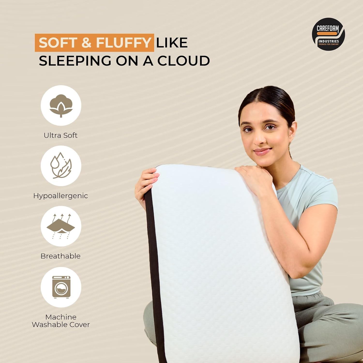 Orthopedic Memory Foam Pillow For Comfortable Sleep, White - 24 X 15 X 5 Inch | For Neck & Shoulder Pain Relief With Removable Zipper White Jacquard Cover | Back, Stomach Sleepers - Pack Of 2