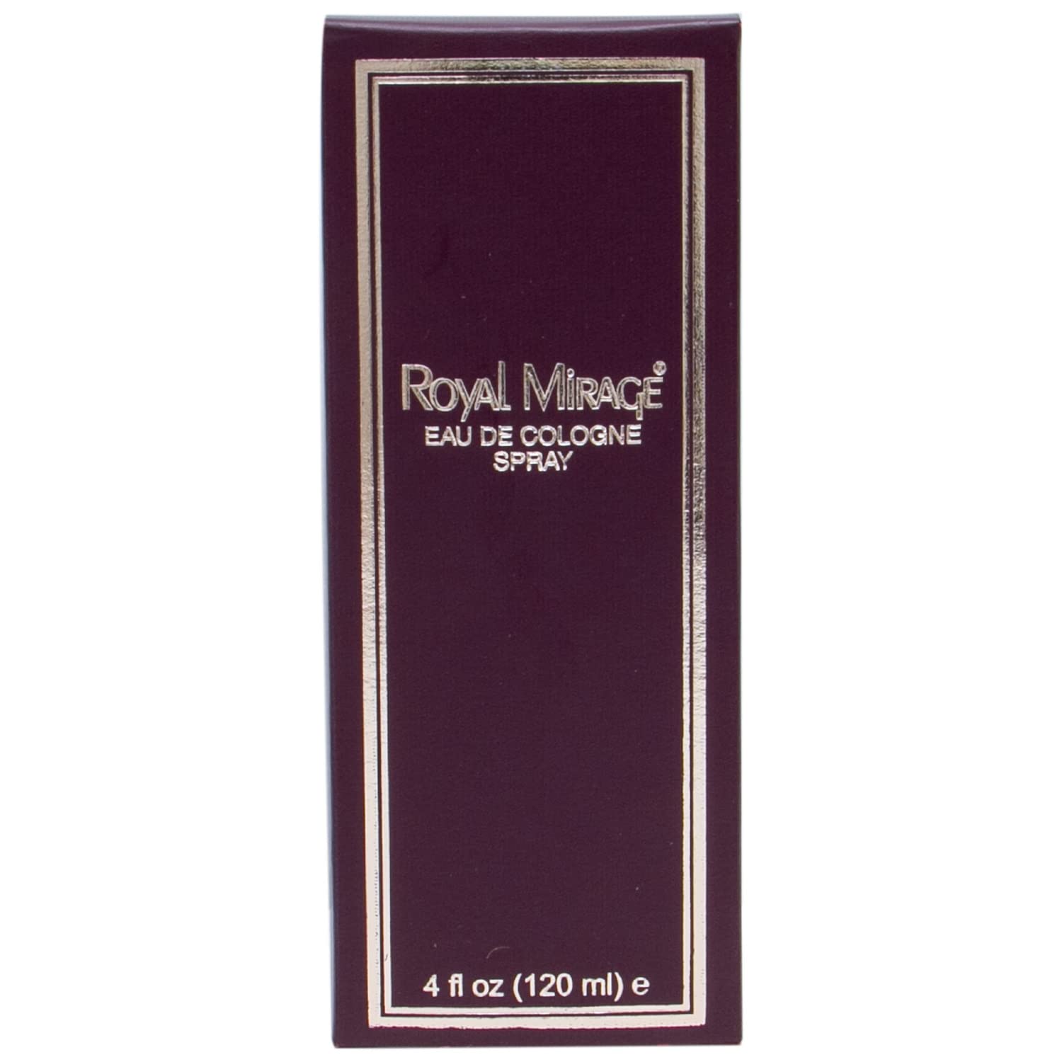 Royal Mirage Original Eau De Cologne Spray 120ml 4.0 Fl.oz. Unisex Fragrance | Long Lasting