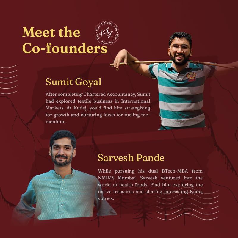 Premium Gir Cow A2 Ghee By Kudej | High In Vitamins A, D & Healthy Bilona Method Desi Ghee Good For Glowing Skin | 1 Litre (500ml * 2) 33.8 Ounce | Jar Pack