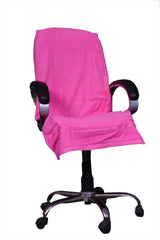 Vvip Home 100% Cotton Luxary Office Chair Towel 550 Gsm (Pink)