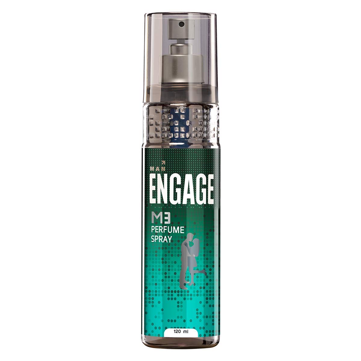 Engage M3 Perfume Spray For Men | Fresh & Minty Fragrance Scent | Skin Friendly Long Lasting Perfume | 120ml 4 Fl.oz.