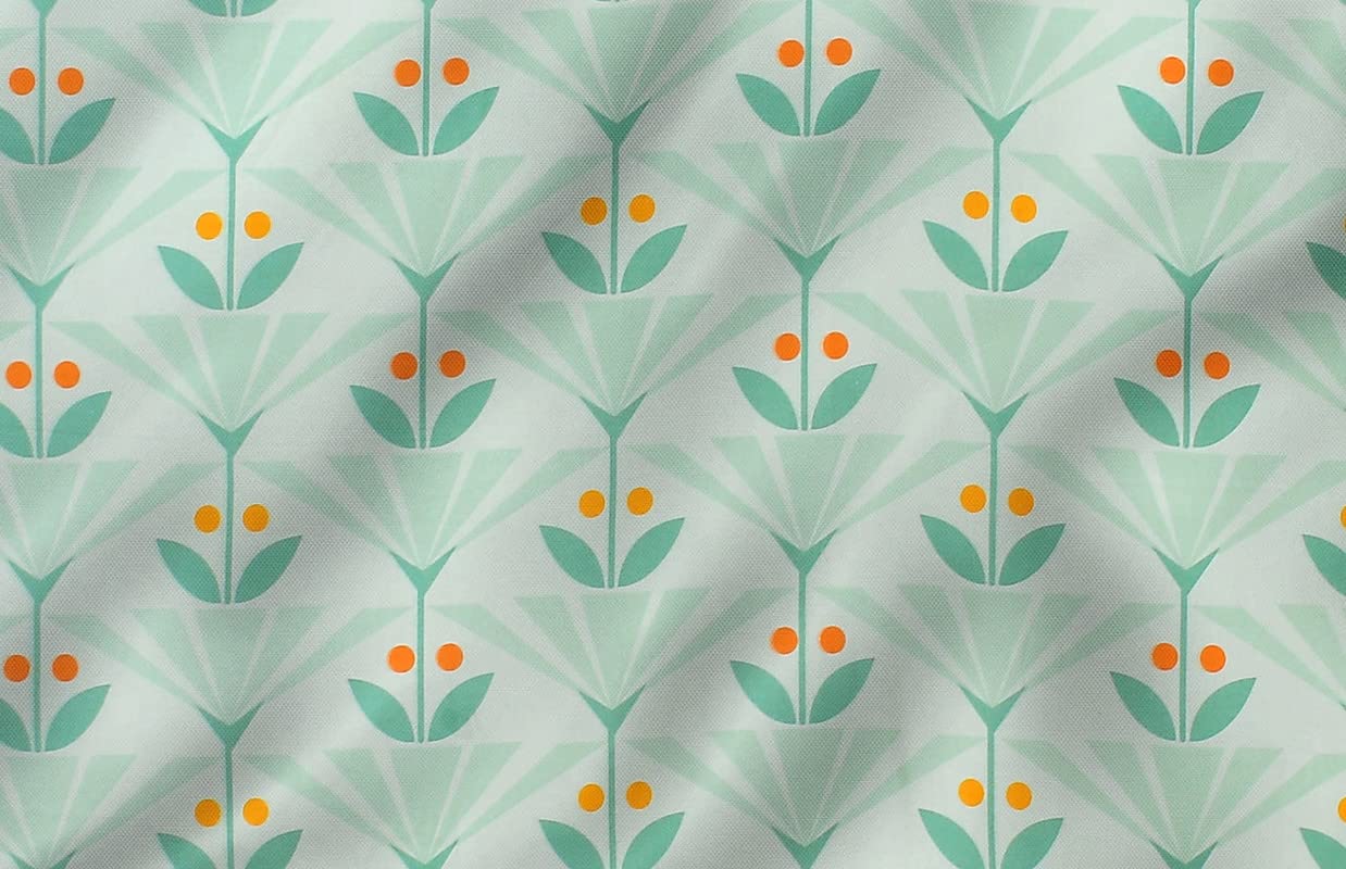 Double Bedsheets With 2 King Size Pillow Covers | 90 X 90 Inches, Pastel Green | Super Soft Premium Brushed Glace Cotton Bedsheet, Breathable & Wrinkle Free
