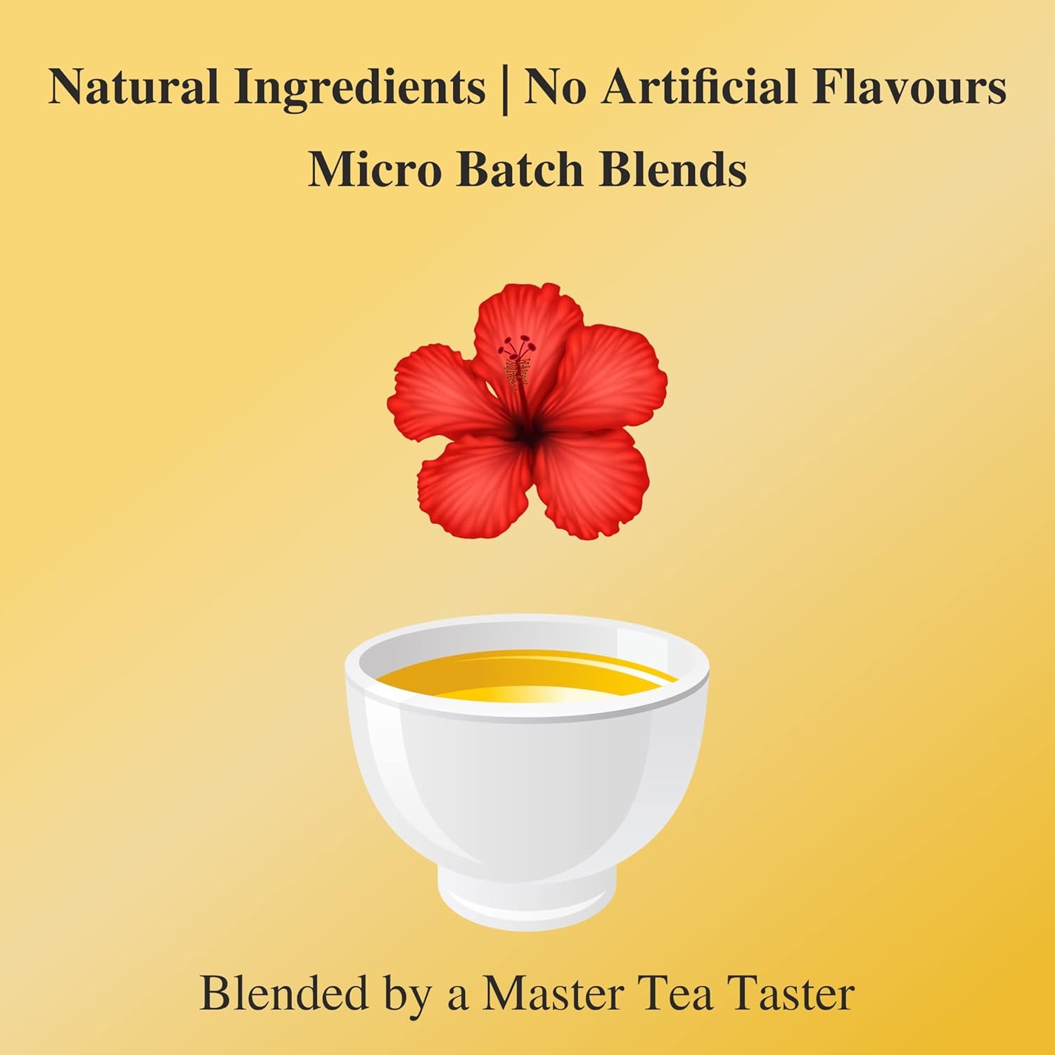 San-Cha Hibiscus Super Flower Herbal Tea - 25 Silky Tea Bags | Rich In Vitamin C, Helps Boost Immunity - Caffeine Free
