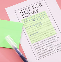 Transparent Sticky Notes 50 Sheets Paper Daily Check List School Stationery | Pack Of 3, Green