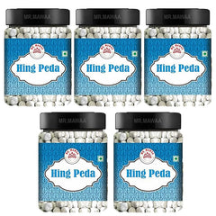 Mr. Mawaa Heeng Peda 900gm, (180gm *5) | Asafoetida Flavoured Digestive Candy | Jar Pack