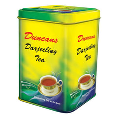 Duncans Darjeeling Tea - Pack Of 2 X 250gm Tin Caddy Pack, 8.8 Ounce Each | 100% Orthodox Tea Leaf - Darjeeling Loose Leaf Black Tea | Medium Caffeine Chai Patti