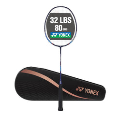 Yonex Badminton Racquet NANOFLARE SPEED 7, G4 4U, Grip Size - 3 3/4 Inches, Colour - Blue, Material - Graphite