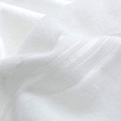 Tiqh 100% Egyptian Cotton Bath Towels 1200 Gsm | Heavy Weight & Absorbent-Top Luxury Bath Towels (White)- 2 Piece
