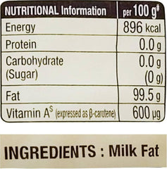 Organic Pure Desi Cow Ghee By Wawa | Good Source Of Protein Fiber & Vitamin A Healthy Desi Ghee Perfect For Sweets & Halwa | (500ml) 16.9 Ounce | Box Pack