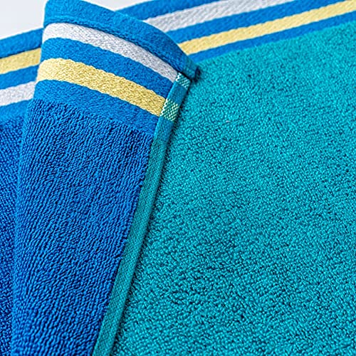 Ddecor Cotton Bath Towel 500gsm (Blue)