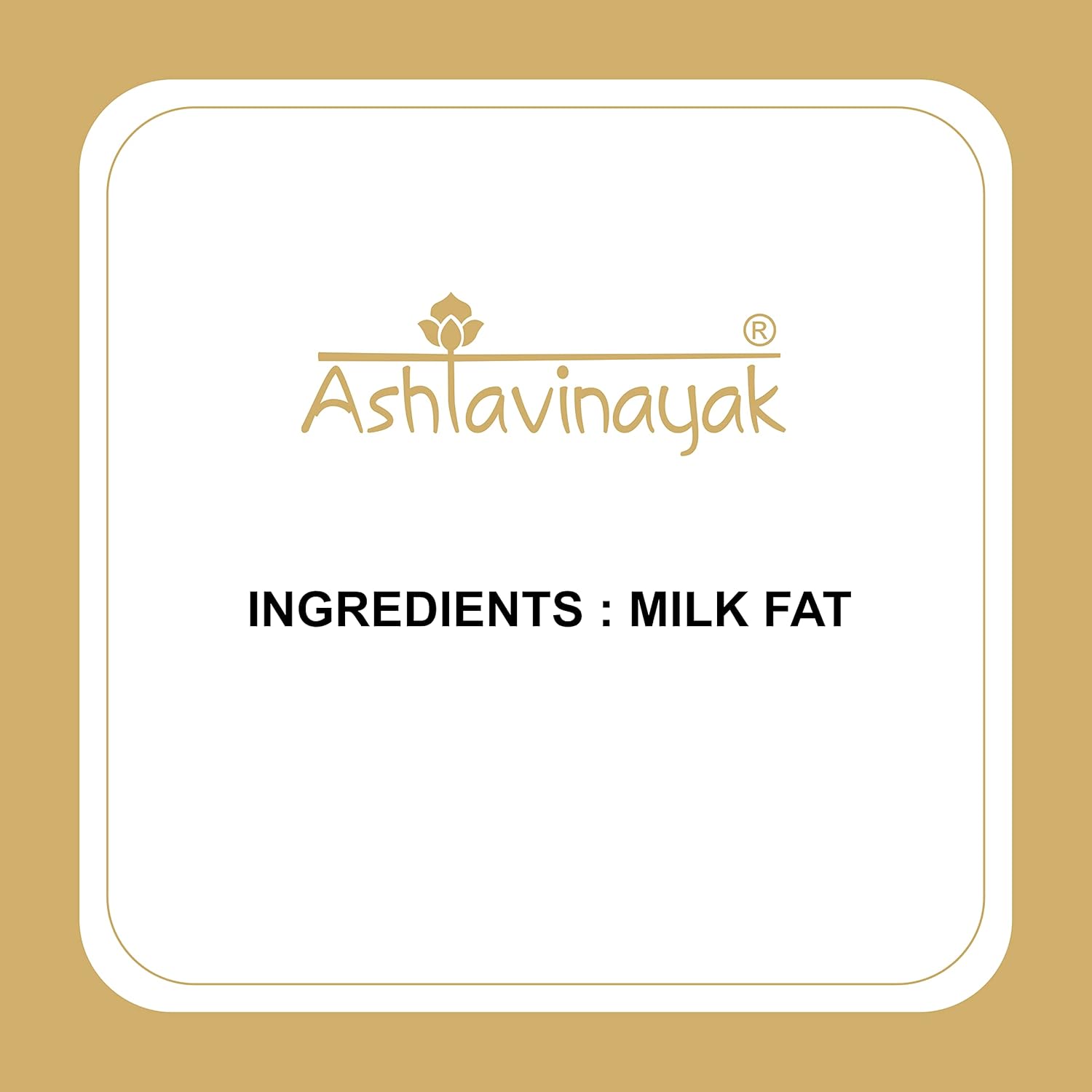 Organic Sanjeevani Cow Desi Ghee By Ashtavinayak | High In Vitamins A, D & Healthy Bilona Method Desi Ghee Good For Rotis & Sweets | (1 Litr) 33.8 Ounce | Box Pack