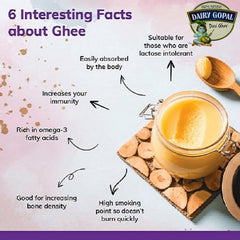 100% Pure Gopal Desi Cow Pure Ghee By Dairy Sagar | Rich Source Of Vitamin A & Healthy Delicious Pure Ghee Good For Sweets (5 Liters) 169.0 Ounce | Tin Pack
