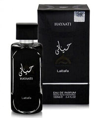 Lattafa Hayaati Black Eau De Parfum 100ml 3.4 Fl.oz. Unisex Luxury Fragrance | Long Lasting