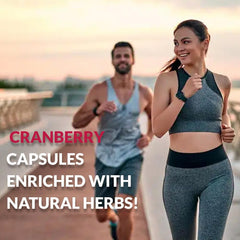 Simply Herbal D Mannose Cranberry Capsules 800mg Supplement With Powerful Probiotics & Antioxidants Promotes Urinary Tract Health, Strong Bones & Teeth For Women & Men | 60 Capsules 100gm 0.2lbs