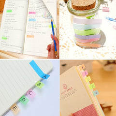 Plastic Flags Index Tabs Sticky Notes, Page Marker Bookmarks Text Highlighter Strips - 85 Piece