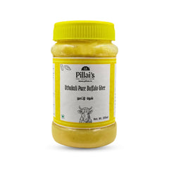 Organic Natural A1 Uthukuli Pure Buffalo Ghee By RR Pillai'S | Rich In Vitamin A, D, E & K Healthy Desi Ghee Perfect For Desserts | (200ml) 6.7 Ounce | Jar Pack