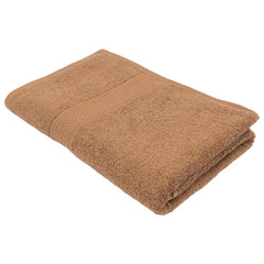 PatPug 100% Indian Ultra Soft Cotton 450 Gsm Bath Towel Large Bath Towel | Highly Absorbent Quick Drying Durable Towel For Men, Women & Kids (Coffee Brown)