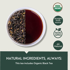 Luxmi Estates A Tale Of Two Estates + Chai Adda Barie Black Tea Pack Of 2 - 50gm, 1.7 Ounce, 25 Tea Bags Each | USDA Organic Certified Tea - High Caffeine Black Tea